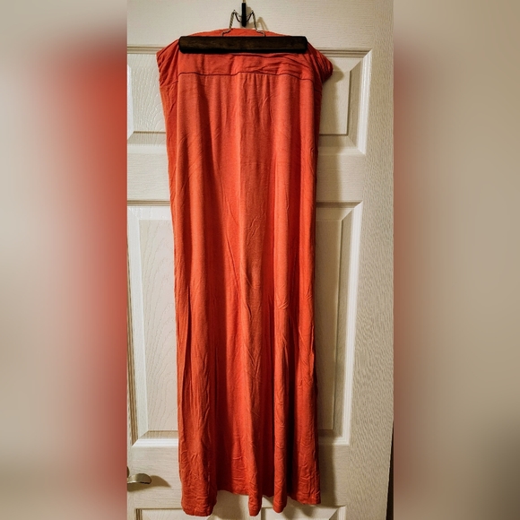 Tart Coral Sleeveless Dress Size L with 2 belts included - Picture 3 of 5